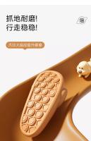 Lindo feliz cachorro zapatillas de las mujeres de verano casa interior pareja baño fresco zapatillas de los hombres pueden usar afuera - details 5