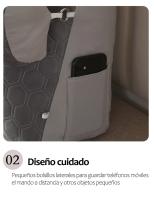 Almohada de lectura triangular para adultos, cojín de látex con cuña grande, decoración de cama, sofá cojines para cama, almohada - details 10
