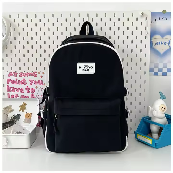 Mochila, muñeca, nuevo estilo, transparente, mochila, niña, estudiante, muñeca, algodón, mochila escolar - 1