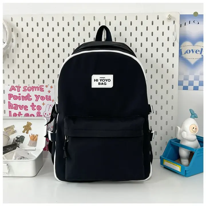 Mochila, muñeca, nuevo estilo, transparente, mochila, niña, estudiante, muñeca, algodón, mochila escolar - 1