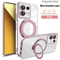 Funda de TPU suave transparente pura para Xiaomi Redmi Note 13, 12, 11, Mi 14 Pro, 11T, 12T, 13T, soporte MagSafe, cubierta de electroplaca ligera - details 10
