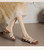Sandalias de Verano para Mujer Diseño Francés Elegante con Suela de Paja Gruesa y Suave - details 1