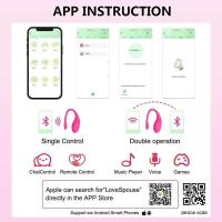 Vibrador Bluetooth inalámbrico de embalaje privado, estimulador de clítoris, juguete íntimo para mujeres y parejas - details 1