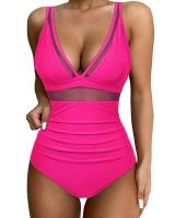 Traje de Baño de Malla Estilo Tanga 2024 Control de Barriga Traje de Baño de Playa Retrocedible - details 24