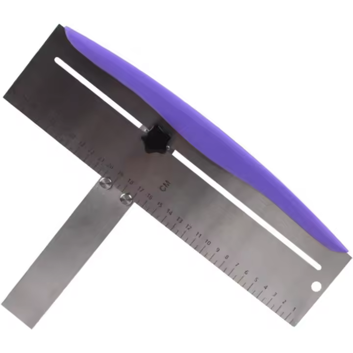Raspador de pastel de acero inoxidable, herramientas de decoración para glaseado, espátula de cocina ajustable, borde de crema - 1