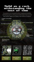 Relojes inteligentes hombre Bluetooth llamadas Fitness ritmo cardíaco presión arterial exterior deporte mujer reloj impermeable - details 3