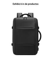 Mochila de negocios para hombre, bolsa de viaje de gran capacidad, almacenamiento multicapa, separación húmeda y seca, capacidad expandible - details 15