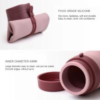 Botellas Plegables de Silicona de 600ml Resistentes a Altas Temperaturas Portátiles - details 0