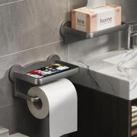 Dispensador de papel higiénico montado en la pared para baño y cocina - details 0