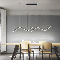 Candelabro moderno minimalista para comedor, cocina, Bar, tienda, led colgante, accesorios de iluminación, AC100-240V - details 5
