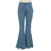 Pantalones acampanados de mezclilla elástica ajustados a la cintura HSF99 Fashion - details 95