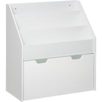 Estante de Libros para Niños con Ruedas 62,7x30x70cm Ideal para Organización y Guardia - details 0
