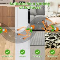 Juguetes Interactivos para Gatos en Interiores: Cargable por USB y Activado por Movimiento Juguete Eléctrico para Gatos con Simulación de Ave Cantando - details 3