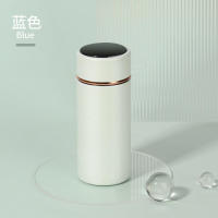 Termo de acero inoxidable de 280ML con pantalla LED inteligente, frasco de vacío a prueba de fugas, taza térmica, vaso aislado - details 7
