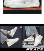 Zapatos Deportivos Casuales Versátiles, Nuevos Y Cómodos Zapatos Blancos - details 11