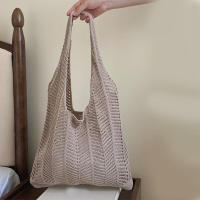 Bolsos de hombro Bolsos de mano de ganchillo para mujer Bolso de mano Bolso de viaje de playa Bolso de compras de gran capacidad - details 7