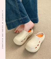Nuevas zapatillas de verano para hombre y Chef de una palabra de Color sólido, zapatos quirúrgicos Nu para mujer, zuecos - details 19