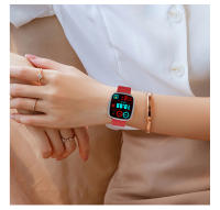 Relojes inteligentes hombre mujer Bluetooth deporte ritmo cardíaco presión arterial reloj - details 29