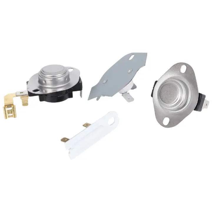 Kit de reemplazo de secador, termostato de Límite alto 3387134, fusible térmico 3392519, interruptor de corte térmico 3977393, termostato de ciclismo para secadoras de ropa Whirlpool y Kenmore, 3977767 - 1