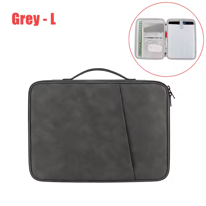 Travel Tablet Sleeve Case Ipad Protector Digital Bag Cable Earphone Wires Organizer Bag Water-proof Large Capacity Keyboard Case - 1