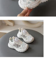 Nuevas sandalias informales transpirables para niños, zapatos de malla única hueca - details 10