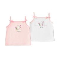 Tops De Algodón De Bebé Delgado, Pequeños Tirantes, Bebé Niña, Nuevo Chaleco De Punto Lindo, 2024 - details 2