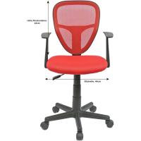 Silla Giratoria para Niños Studio Silla de Escritorio Ergonómica con Apoyabrazos Ajustable - details 2