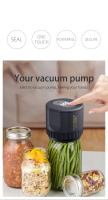 5W Li-Ion Battery Powered Semi-Automatic Mason Jar Sealer - LED Digital Vacuum Sealer for Kitchen Bottles and Cans, Preserving Machine - details 2