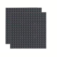 2 piezas de 16x16 compatibles con las principales marcas de bloques de construcción, accesorios básicos, placas base - details 8