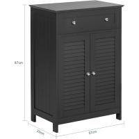 Armario de almacenaje Mueble Auxiliar para baño - 1 cajón y 2 puertas - details 9