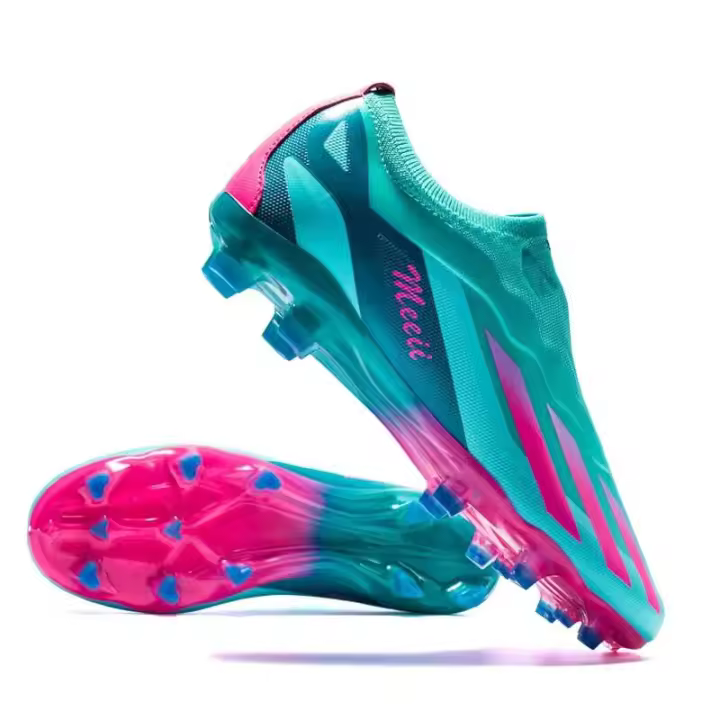Los zapatos de fútbol para hombre de alta gama para deportes de verano son transpirables y cuentan con plantillas de TPU con buen agarre. - 1