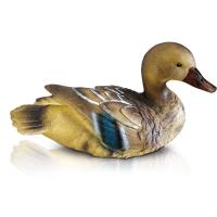 Estatua de Pato Mandarín Artificial realista, estatuas de cisne de resina resistentes a la intemperie, estatua de pato flotante bonita - details 2