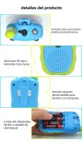 Walkie Talkie para niños, alcance de 3 km, mini transceptor para uso en exteriores, batería de larga duración, walkie talkie de juguete de camuflaje, localizador inalámbrico para niños T388, regalos - details 2