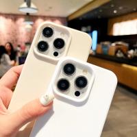 Funda de teléfono suave de colores caramelo a la moda para IPhone 16, 12, 14, 13, 15 Pro Max, 14Plus, parachoques de cámara, protección contra golpes, funda mate - details 7