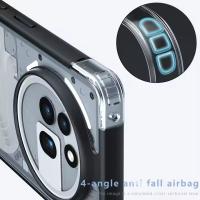 Funda para Nothing Phone 3a Pro 5G Phone 3a 5G, funda ultrafina suave de TPU, marco transparente mate para PC, funda trasera a prueba de golpes, Fundas - details 3