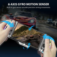 YS43 YS44 YS45 para Nintendo Switch, Gamepad todo en uno RGB, controlador de mano transparente colorido con TURBO de 6 ejes - details 5