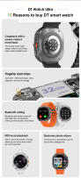 2025 Nuevo Reloj inteligente de Moda 1,5 Pulgadas 360 * 360 HD Pantalla Completa Toque 32 GB de Memoria Música local llamada 100 + Modo Deportivo Brújula al aire libre NFC Salud Impermeable Pulsera Inteligente Para Regalos de Año Nuevo de Android e Ios - details 1