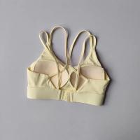 Sujetador deportivo para mujer, Push Up, acolchado, ajuste, entrenamiento para correr, entrenamiento, sujetadores de Yoga, Tops cortos cruzados en la espalda, ropa interior deportiva - details 10