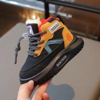 Zapatos informales antideslizantes de estilo coreano para niños y niñas, zapatillas tobilleras versátiles y a la moda, fondo suave, novedad de invierno, 2024 - details 6