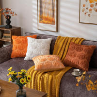 Fundas de Almohada Decorativas de Halloween Clásicas Diseño de Calabaza de Otoño Suave Piel Sintética Ideal para Dormitorio Sala de Estar - details 6