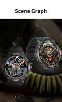 Reloj inteligente militar LIGE para hombre, Batería grande de 760mAh, linterna LED, brújula, pantalla HD de 1,8 ", frecuencia cardíaca, resistente al agua, llamada BT, reloj inteligente - details 19