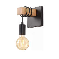 RXUNS Luz de Pared Montada de Madera Sustituto de Lámpara de Pared con Base E26/E27 - details 6