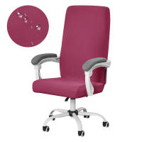 Funda para silla de oficina repelente al agua, tela elástica de LICRA, funda para asiento de ordenador, fundas universales para sillas de juegos, 1 ud. - details 11