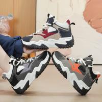 Zapatillas altas de mujer,zapatillas de fondo grueso,aumento casual,running - details 3
