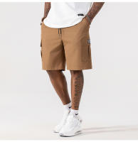 Ropa de trabajo de verano para hombre, pantalones cortos informales y de moda de pierna recta - details 9