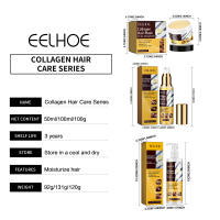 Mascarilla de colágeno y queratina para el cabello, crema hidratante para Control de aceite, suave y liso, reparación dañada, revitaliza la crema correctora de proteínas - details 6