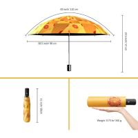 Paraguas plegables de verano a prueba de viento, impermeables, anti UV para mujeres y hombres automáticos - details 22