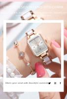 Reloj de Cuarzo de Lujo para Mujer Reloj de Negocios Elegante de Acero Inoxidable - details 4