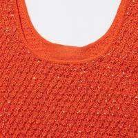 PB & ZA2025, tirantes anchos con lentejuelas, cuello cuadrado, tops con tirantes informales sencillos y sueltos, nueva ropa de verano para mujer - details 4