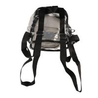Mochila transparente de PVC portátil, bolso de gelatina de moda de estilo coreano de gran capacidad, bolso cruzado con corazón de amor para exteriores - details 15